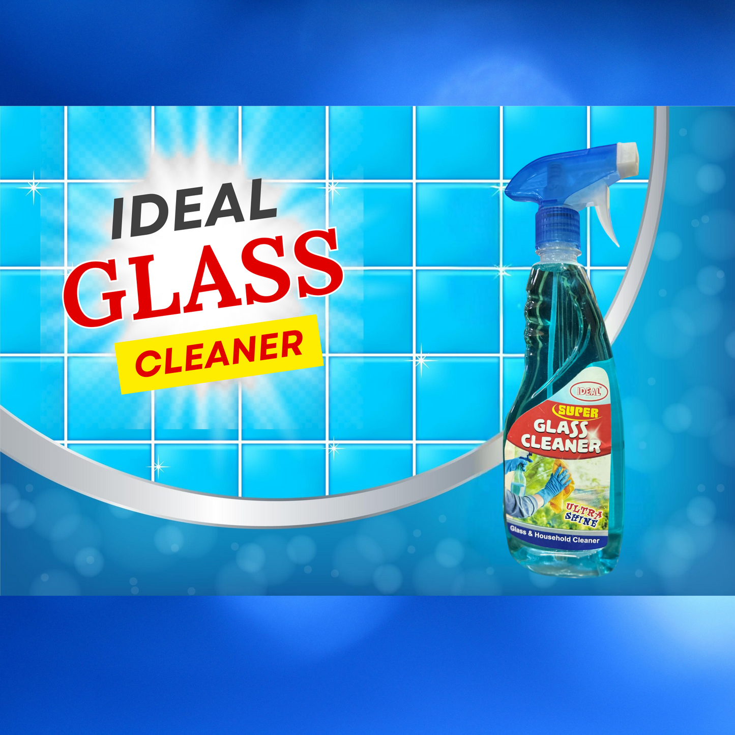 Ideal Glass Cleaner 5L – Streak-Free Shine & Powerful Dirt Removal for Homes & Businesses
